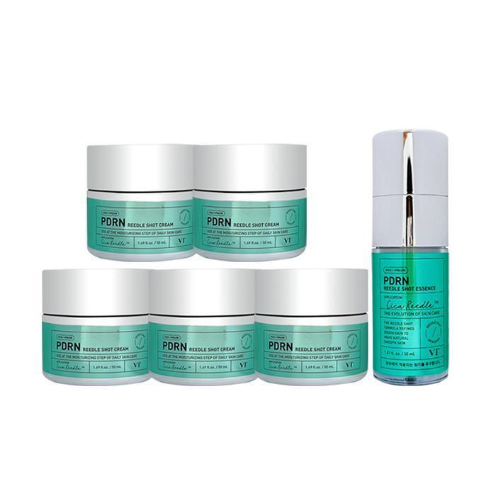 VT PDRN Riddle Shot Cream 50ml x 5 + Essence 30ml (41928277)
