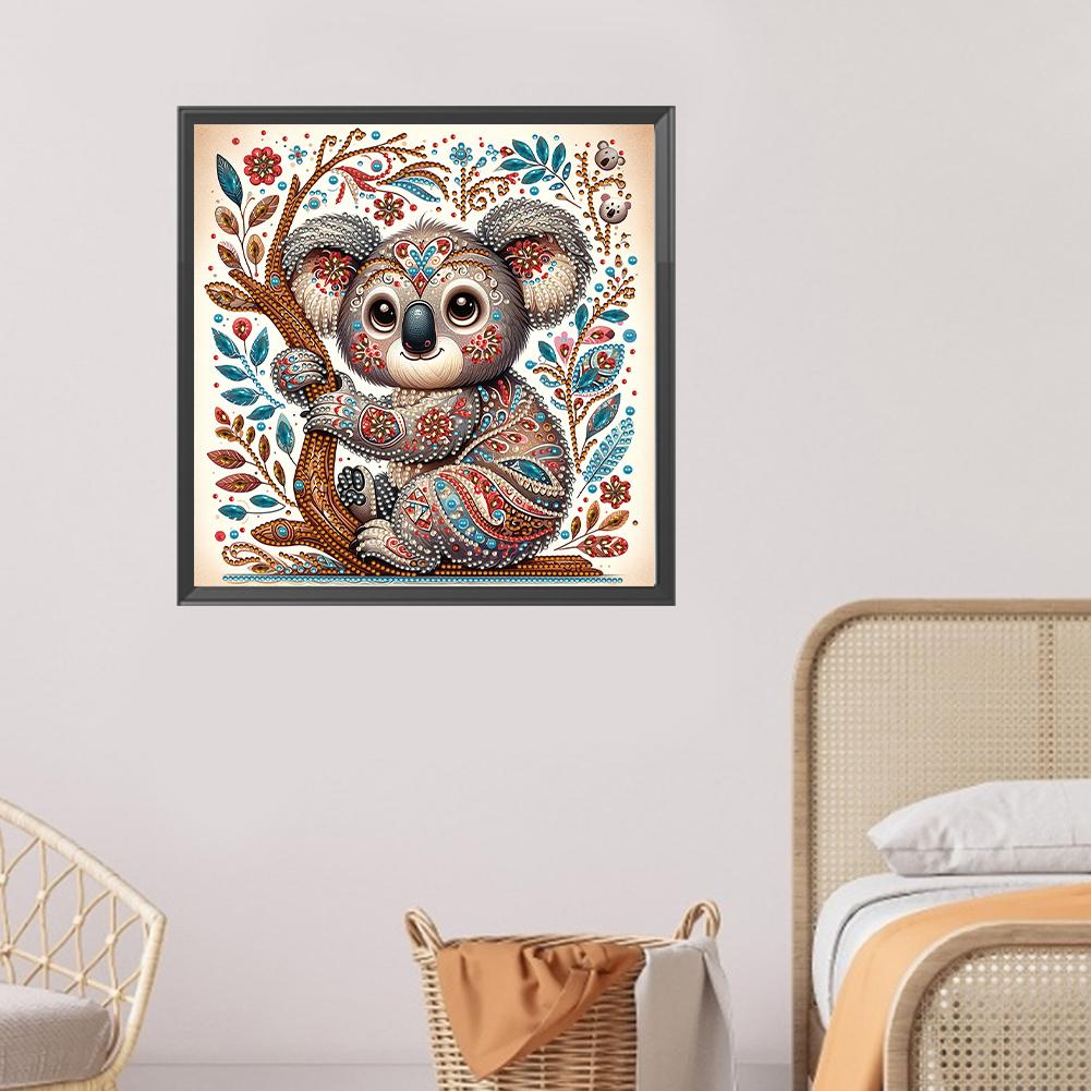 5D DIY Partial Special Shaped Drill Diamond Painting Kit Animal Decoration