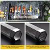 Pellet Smoker Rohr, 12 Zoll Edelstahl Holzpellets Rauchgenerator für Heiß- oder Kaltrauchfunktion Funktioniert mit BBQ Grill Smokern