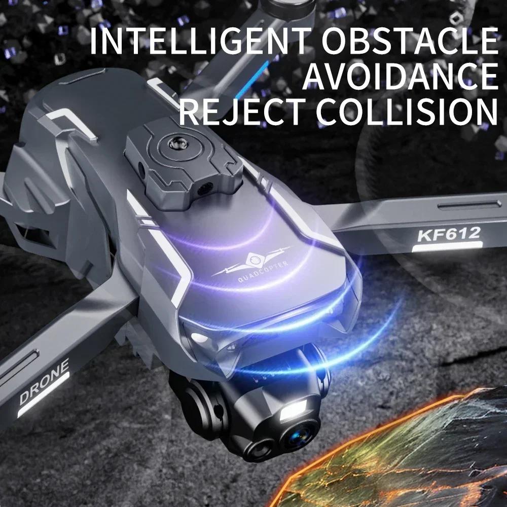 KF612 Mini Drone 4k Profesional HD Camera With Lifting Obstacle Avoidance Photography Brushless Motor Foldable Rc Quadcopter Toy