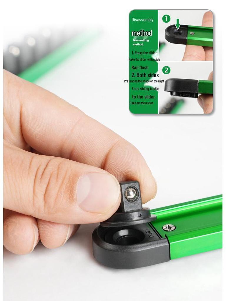 Magnetic Socket Organizer Rack: Large, Medium, Small - Fly Sockets Gadget Metal Power Strip Fixer for Hanging Storage