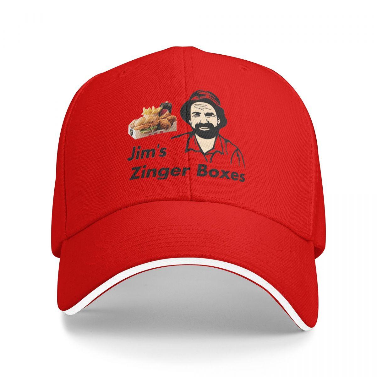 

Jims Food Boxes Baseball Cap tactical cap Rugby luxury woman Ball Women Caps Mens