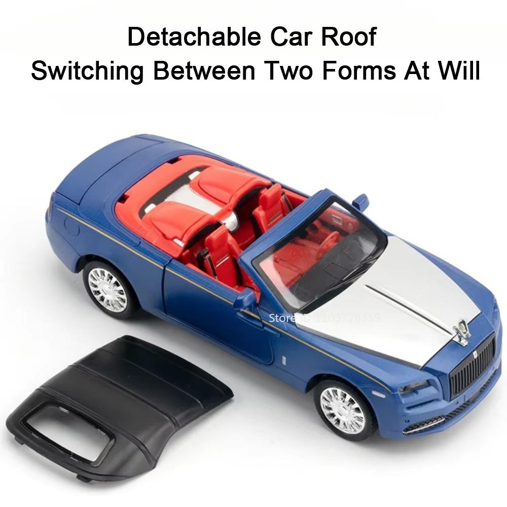 1:32 Rolls Royce Dawn Phantom Legierung Spielzeug Druckguss Modellauto Türen Geöffnet Sound Licht Rückzieher Miniatur Fahrzeug Junge Geburtstagsgeschenk