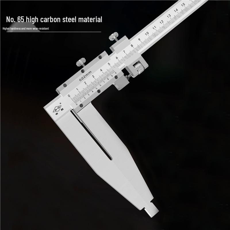 Extended Jaw Vernier Caliper - Multiple Sizes (0-300/500/600/1000*125/150/200/250/300)