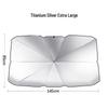 Portable Car Windshield Sunshade Umbrella - Sun Protection & Heat Insulation, Free Shipping