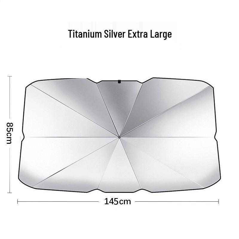 Portable Car Windshield Sunshade Umbrella - Sun Protection & Heat Insulation, Free Shipping