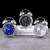 Twin Bell Loud Alarm Clock with Night Light Metal Frame Battery Operate Loud Desk Table Alarm Clock for Bedrooms Bedside Gifts