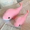 Soft Whale Pillow Plush Toy Doll Big Whale Doll Home Pillow Girl Soothing Ragdoll