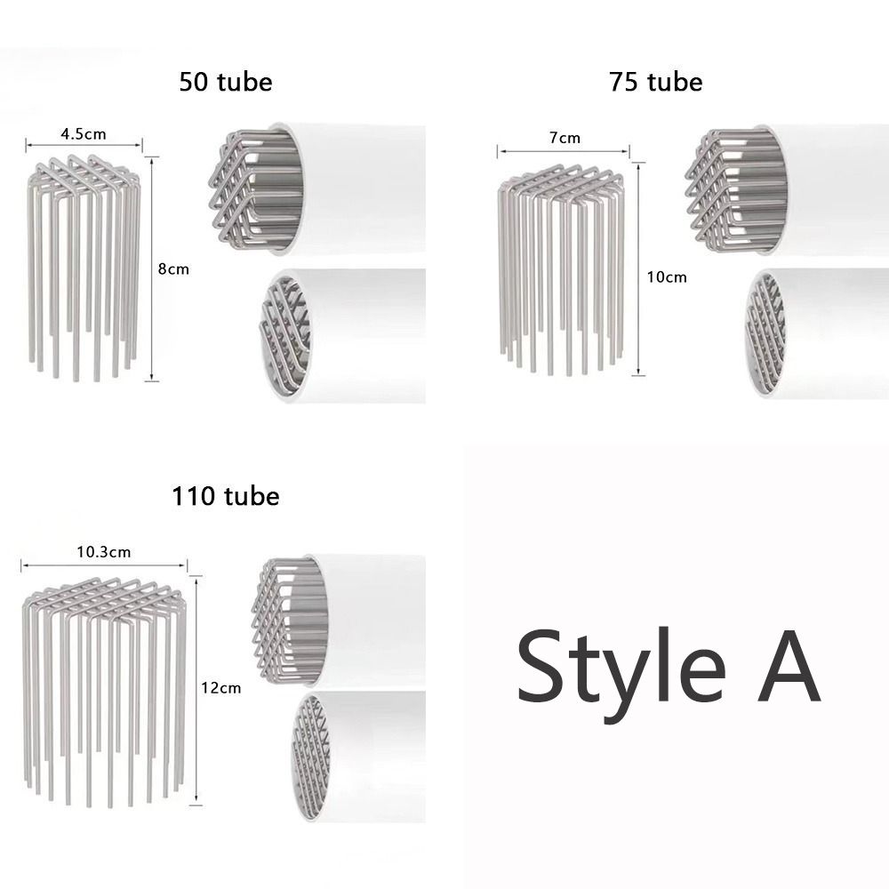 Large Displacement Balcony Drainage Cover Stainless Steel Rooftop Rain Pipe Cap Anti-blocking Roof Floor Drain Plumbing Fitting