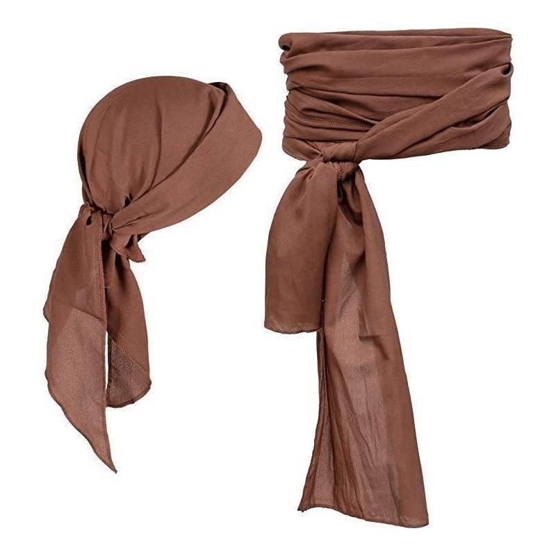 Pirat Kostüm Zubehör Mittelalter Renaissance Pirat Kopftuch und Schärpe Kleidung