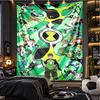 Ben 10 Cartoon Theme Beach Towel Personalized Custom Name & Text Soft Quick Dry Beach Towel for Swimming Travel