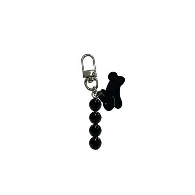 Loumoi Keyring _ Black Rabbit