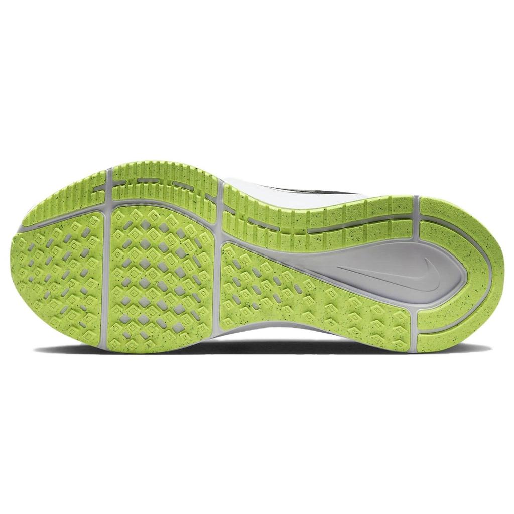 Nike Air Zoom Structure 25 White Volt Men Sneakers Phantom Black DJ7883-100