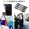 (MHNETY) Side Door Guard Door Trim Side Door Bumper Carbon Fiber Protection Sticker Automotive Door Protector Scratch Prevention Shockproof Water