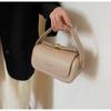 Black Shoulder Bag Women's Versatile Retro Crossbody Square Bags Large Capacity Textured Artificial Leather Flap Handbags