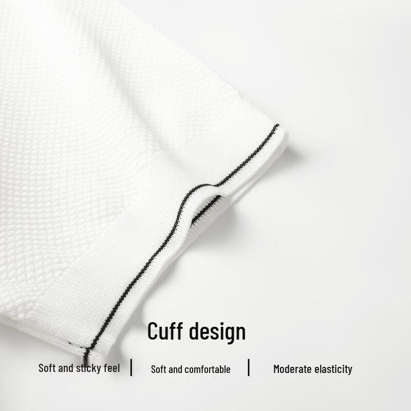 Shanshan Men's Summer Silk-Linen Knitted Polo Shirt