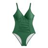 Women's Solid Swimwear Sense Bikini With Chest Pad No Steel Bra Swimwear