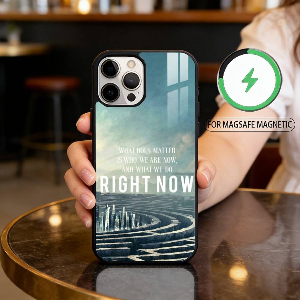 

The M-Maze R-Runner Phone Case For iPhone17,16,15,14,13,12,11 Plus,Pro Max Magnetic For Magsafe Wireless Charging iPhone14Plus