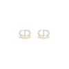 Zircon Pearl Letter Earrings: Stylish, Versatile, Modern Chinese Design, Personalized, Allergen-Free.