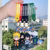 Cute Pvc Naruto Keychain Soft Rubber Figure Halloween Party Gift For Friends