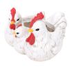 Chicken Statue Sculpture Resin Rural   Rooster Chicken Figurine Decoration for Yard Garden