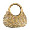 Rhinestone Decorated Mini Rhinestone Bag Glitter Finish Mini Size Small Handbag Small Design Acrylic Material Acrylic Bag