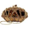 Luxury women evening party handbag diamonds elegant crystal clutches ladies purses bridal wedding party purses bag