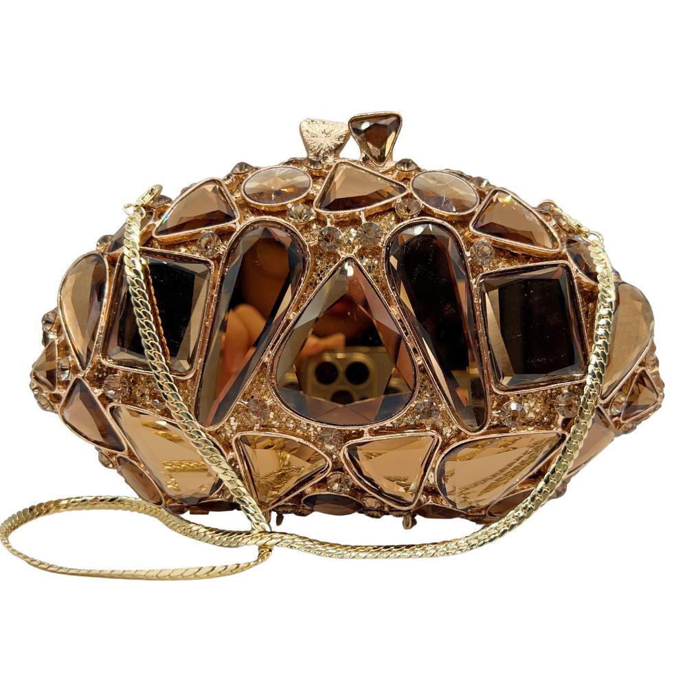 Luxury women evening party handbag diamonds elegant crystal clutches ladies purses bridal wedding party purses bag
