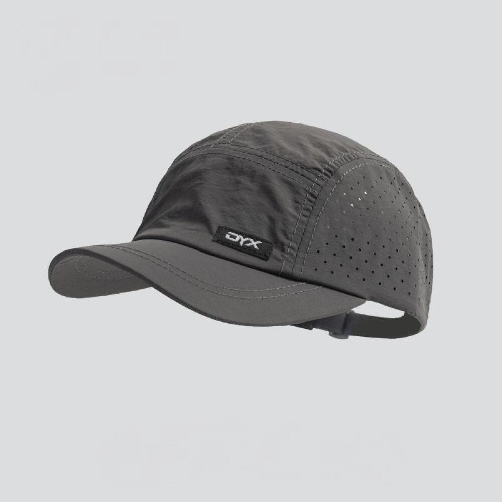 

Men s Japanese Retro Short Brim Baseball Cap, Summer Breathable Quick-Dry Lightweight UV Protection Design,For Men Outdoor Sport сірий