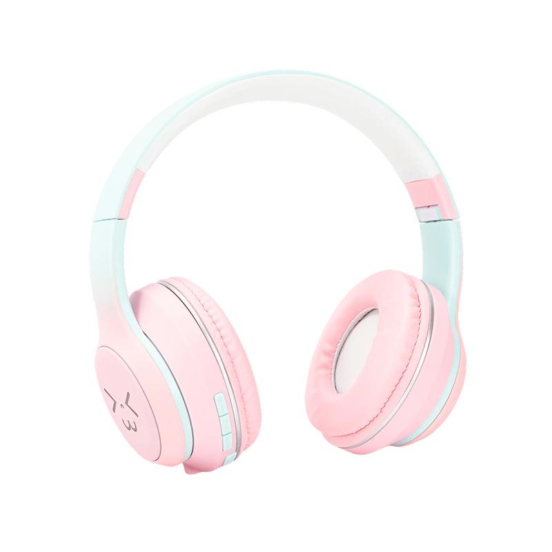 GT630 Cartoon Foldable Over-Ear Bluetooth Headphones - Heavy Bass Gaming