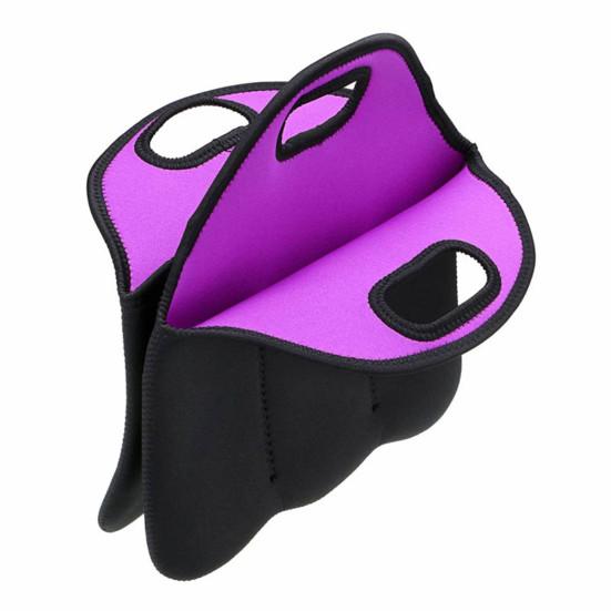 Tragbare Weinflaschentasche, Sixpack, isoliertes Tauchmaterial, Outdoor-Bierabdeckung, Kühlhalter, Träger