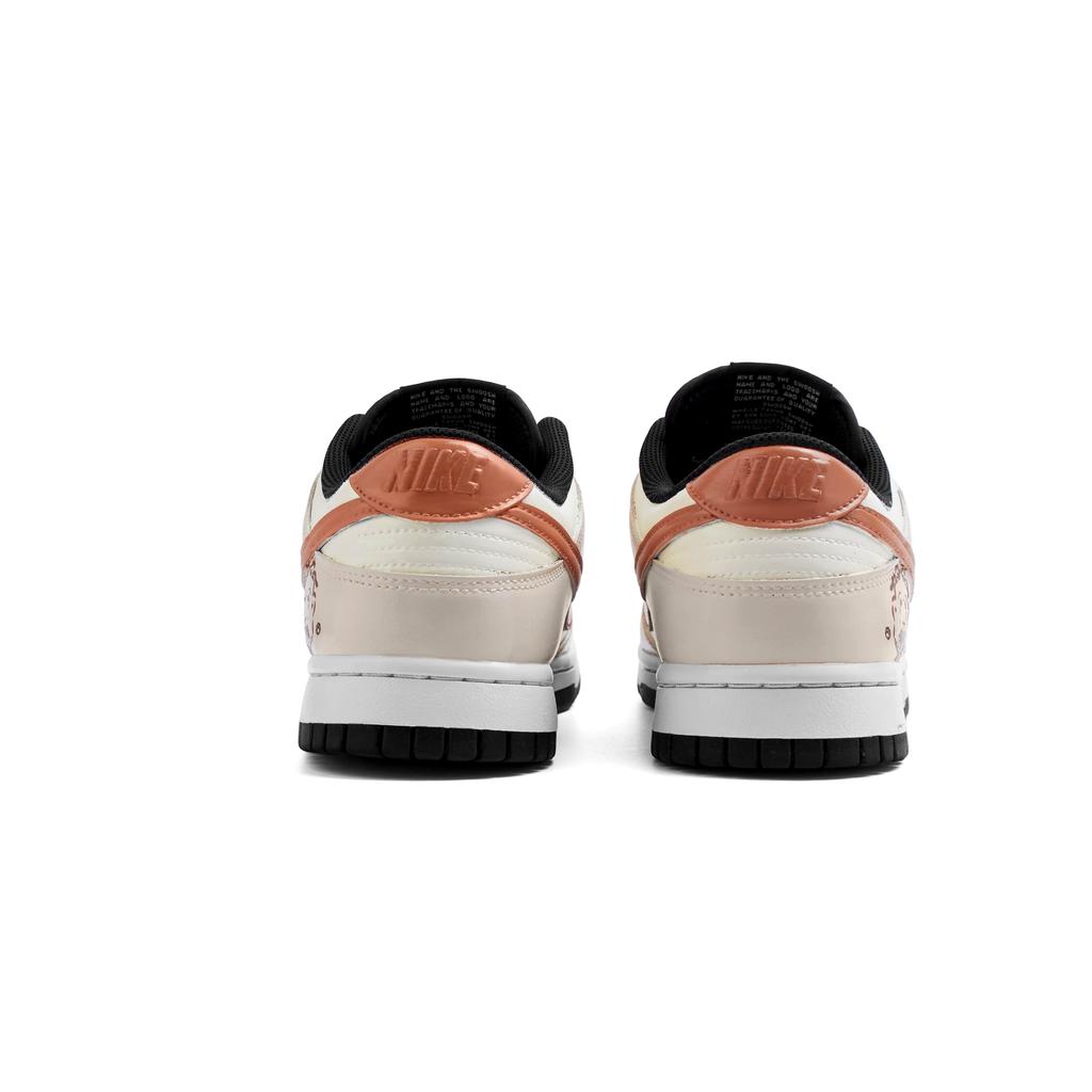 Nike Dunk Abrasion Resistant Low top Skateboard Shoes Unisex Custard HF5441-100(Team825-)