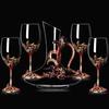 Shangqi Klassisches Iris Emaille Rotwein Dekantierer Set