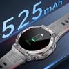 2026 New Flashlight-UV Light Smart Watch 5ATM Waterproof 1.43 Inch AMOLED Heart Rate 100 Sport Modes Bluetooth Call Smart Watch