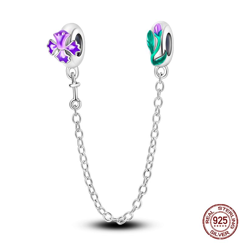 Copper Colorful Masquerade Series Sexy Mask Feather Dress Charms Beads Fit Qikaola Original Bracelets Diy Jewelry