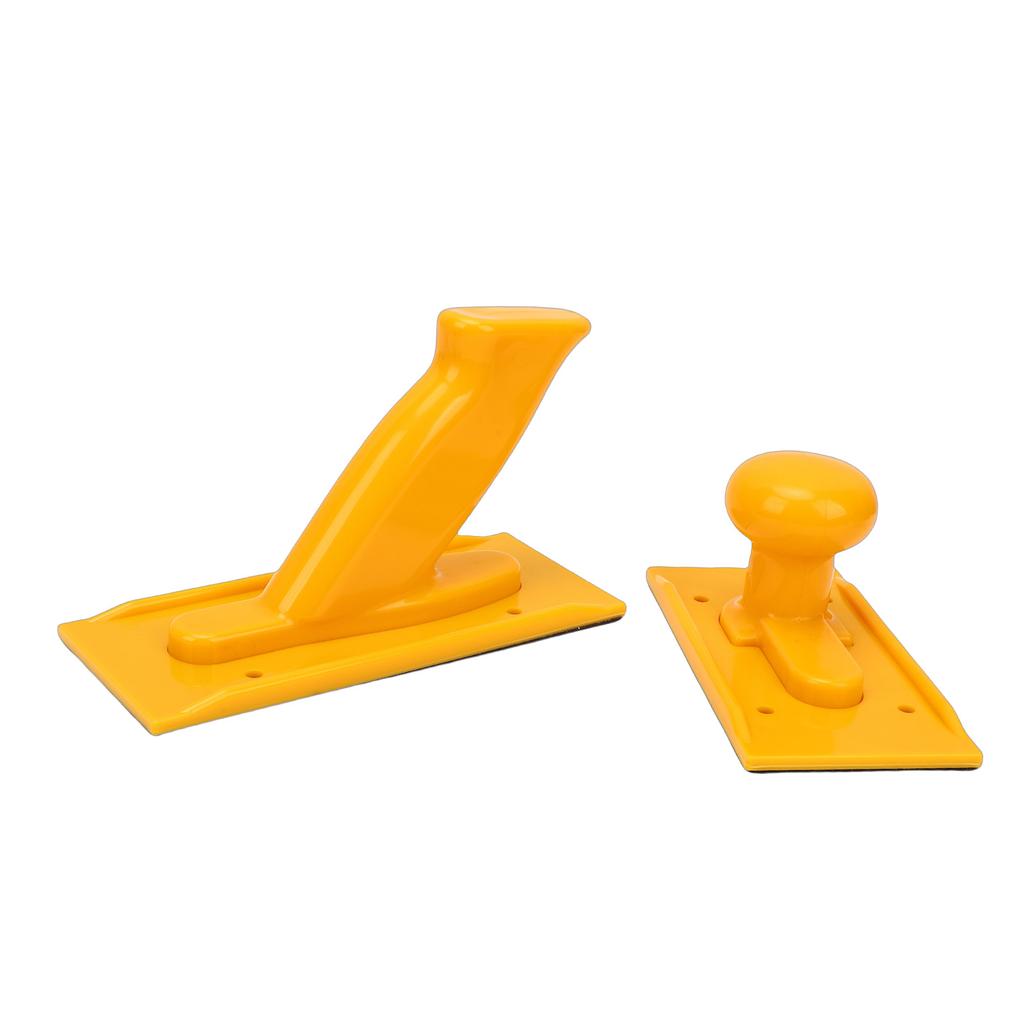 2 Pcs Woodworking Push Handle Rounded and Angled Grip Non Slip Pad Safety Push Block for Table Saw Router Band Saw