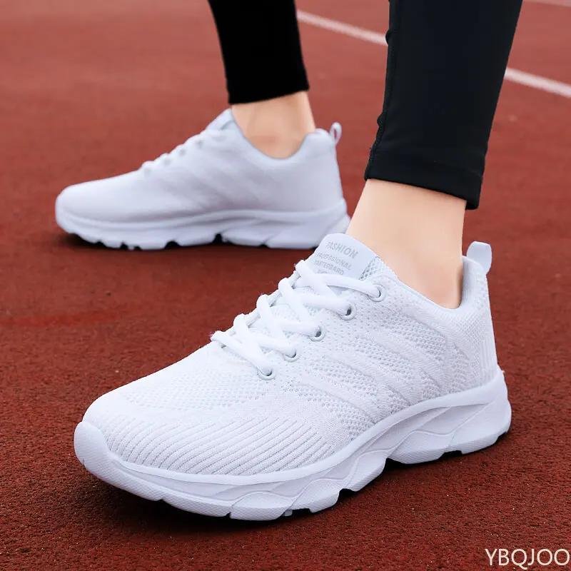 New Women Sneakers Outdoor Plus Size shoes Mesh Lace Up Female Footwear Breathable Casual non slip Shoe Zapatos Mujer