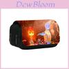 Elemental Student Pencil Case Double Layer Cartoon Storage Bag For School Supplies