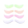 New 4Pair/pack Silicone Eyelash Perm Pad Recycling Lashes Rods Shield Lifting 3D Eyelash Curler Makeup Applicator Tools