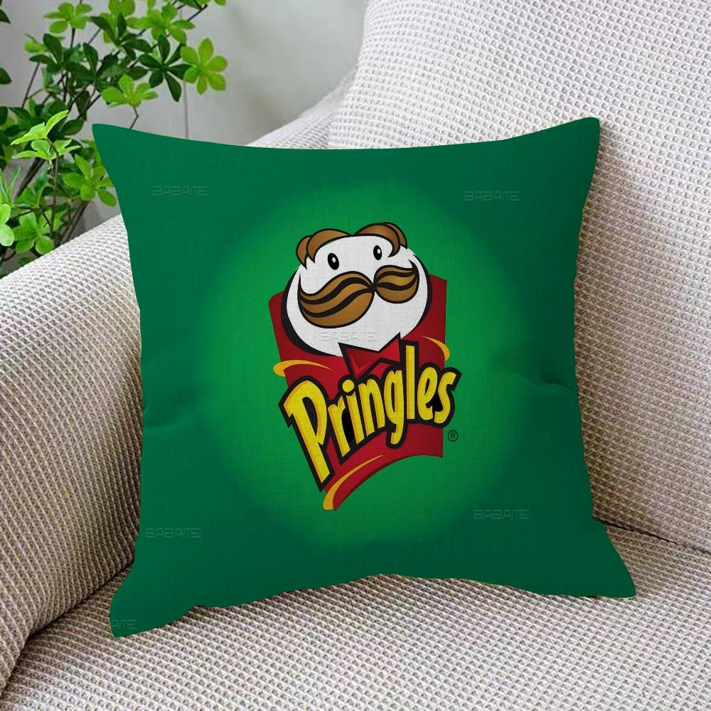 Fashion P-Pringles L-LLC Lucky Dragon Pillow Cover Sofa Cushion Cover Home Room Decoration Children Gift