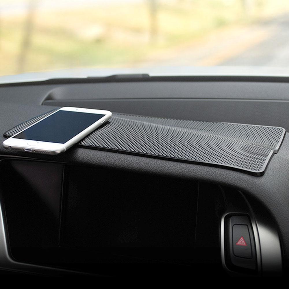 27x15cm Big Car Dashboard Sticky Anti-Slip PVC Mat Silicone Anti-Slip Storage Mat Pads Non-Slip Sticky Pad For Phone Key Holder