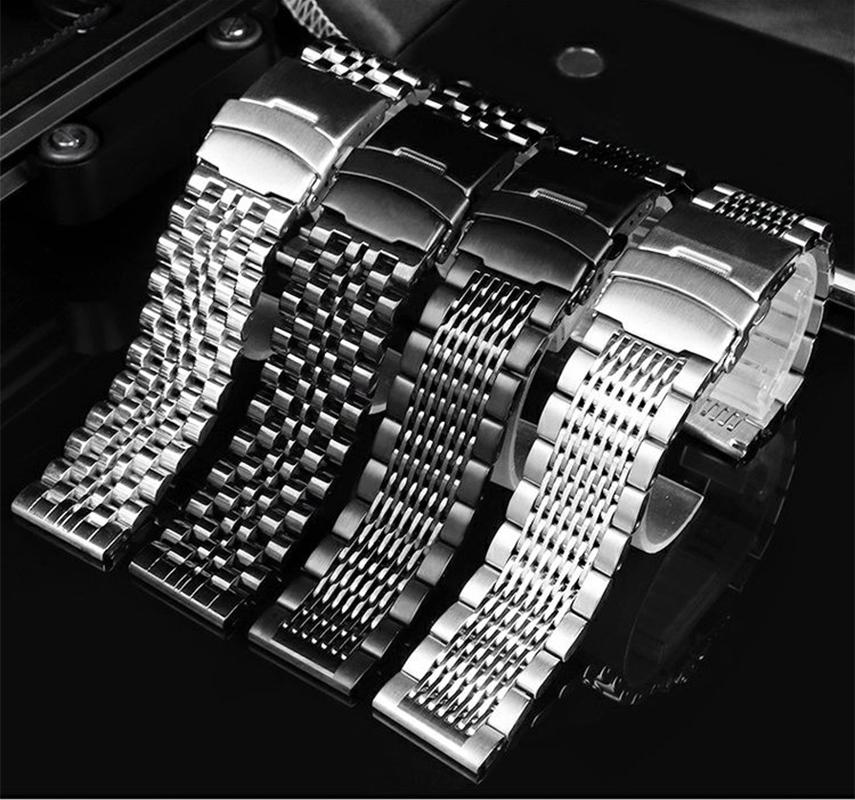 For Casio PROTREK PRG-600YB/PRG-650/PRW-6600 stainless steel Watch Strap Men's Metal Precision Steel Watch Band Accessories 24mm