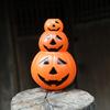 1pcs Pumpkin Bucket Halloween Candy Trick Or Treat Buckets Holder Pail Mini Basket Halloween Gift Home Decoration Props