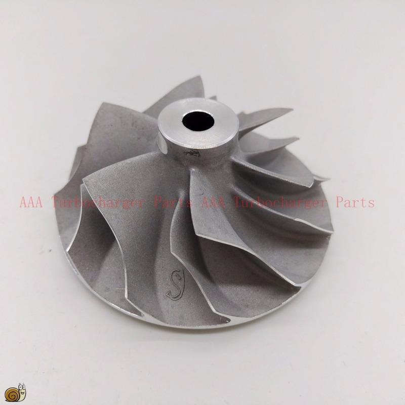 GT2860R Ball Bearing Turbo Compressor Wheel 46.5x60mm Supplier AAA Turbocharger Parts