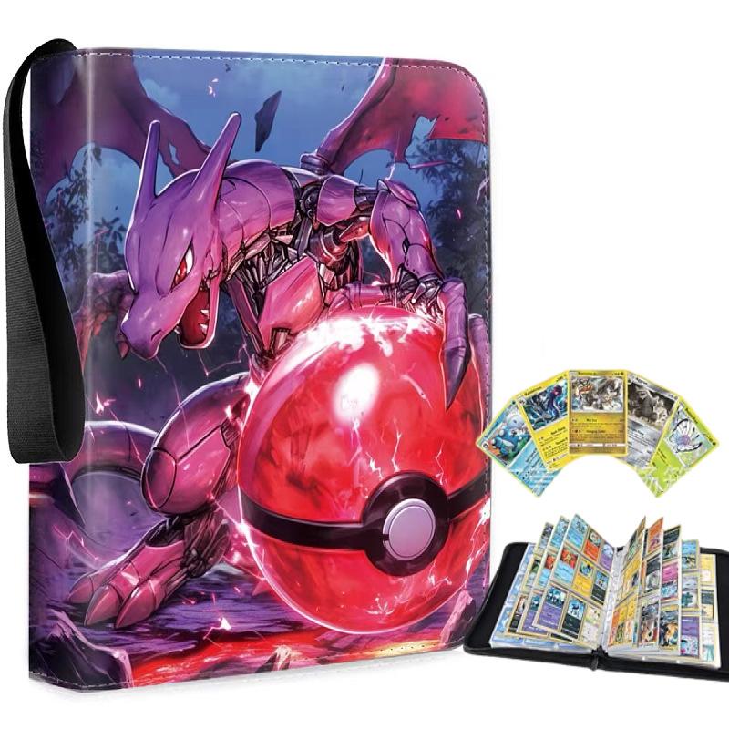 Pockets New Anime Peripheral Game Collection Card 400 Book Multiple Styles Storage Card Holder Exquisite Cute Kawaii Toy Gift