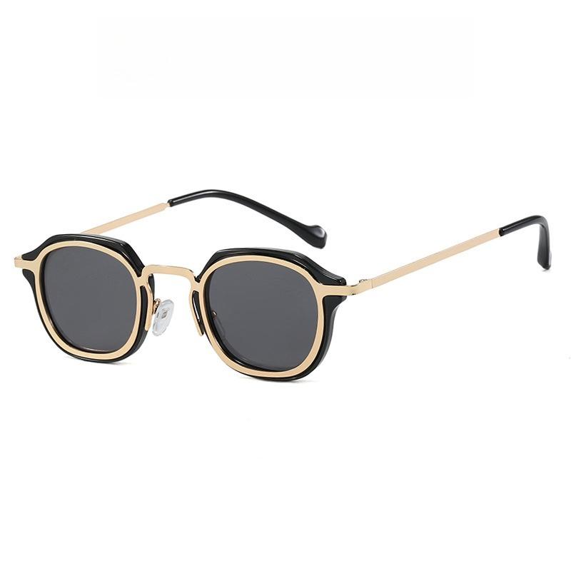 Punk Square Sunglasses Men Women Retro Black Driving Shades Eyewear Female Vintage Brand Designer UV400 Sun Glasses Oculos