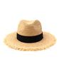 Yunibeosyeolkemiseuteuli Gold Metal Natural Fedora Summer Fedora