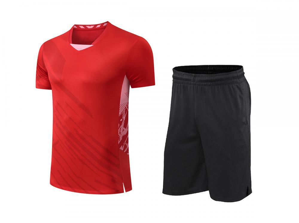Unisex Quick-Dry Badminton Volleyball Table Tennis Team Uniform Set