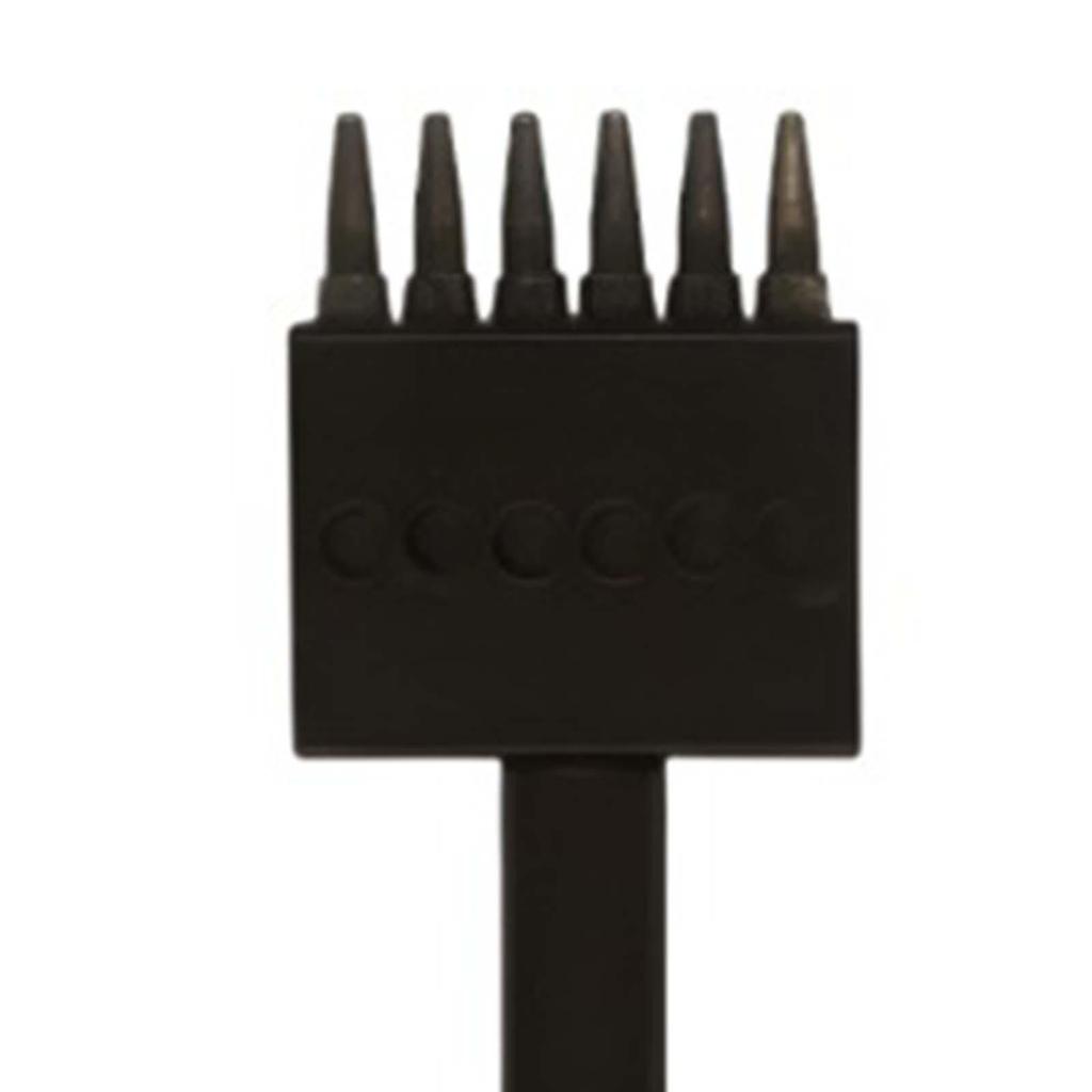 Prong Punch Straps Shoes Auxiliary Tools Belts Saddles Leather Craft Jewelry Making Hole Spacing DIY Tool Stitching Chisel Steel