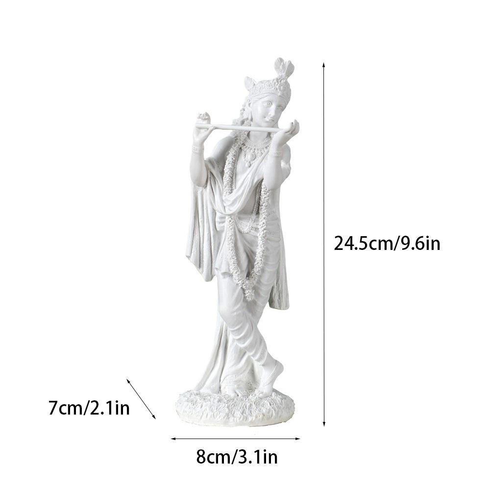 

Индийская статуя бога Кришны Статуя Будды Украшения Украшения Юго-Восточная Азия Домашний Офис Изделия Из Смолы